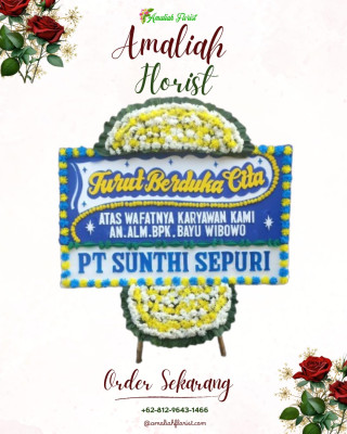Papan Bunga Duka di Bone