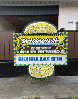 Papan Bunga Duka di Bone