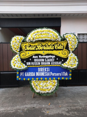 Papan Bunga Duka di Bone
