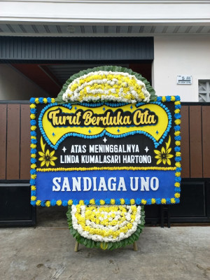 Papan Bunga Duka di Bone